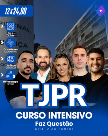 CURSO INTENSIVO - TRIBUNAL de JUSTIÇA do PARANÁ 